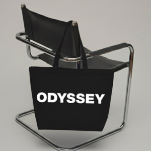 ODYSSEY BLACK TOTE BAG